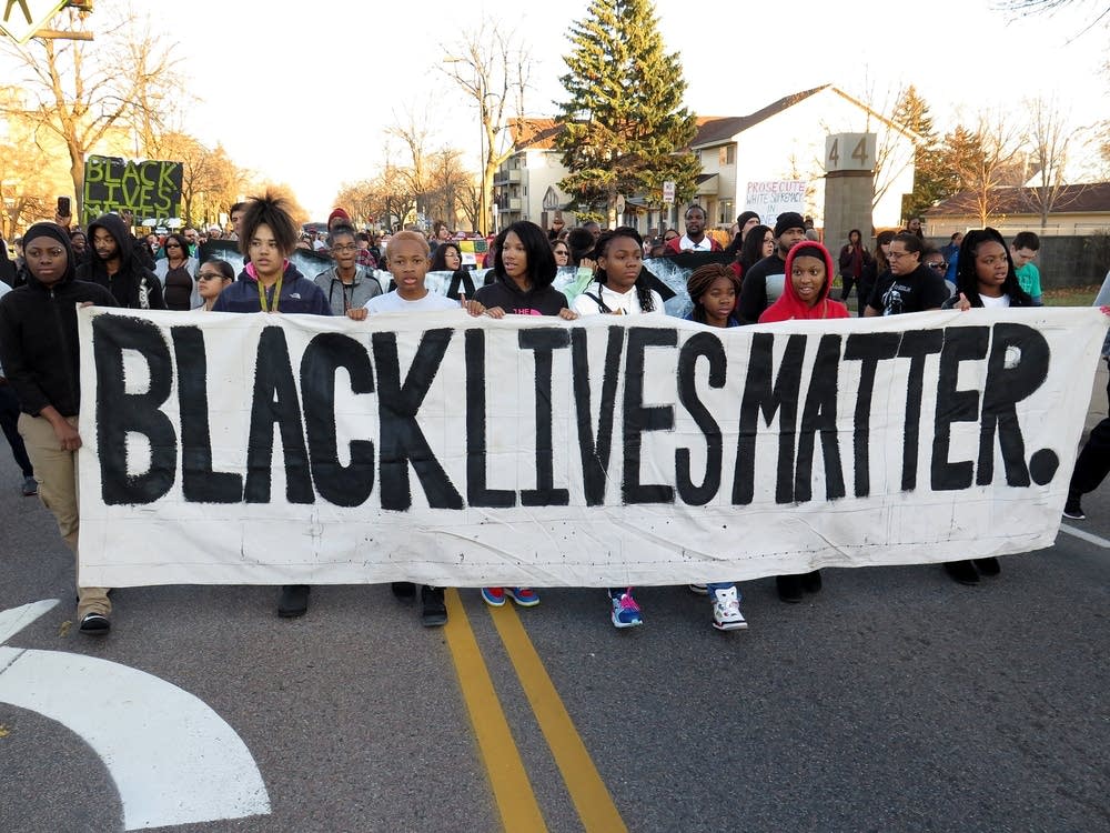 Black Lives Matter-Minneapolis protest march