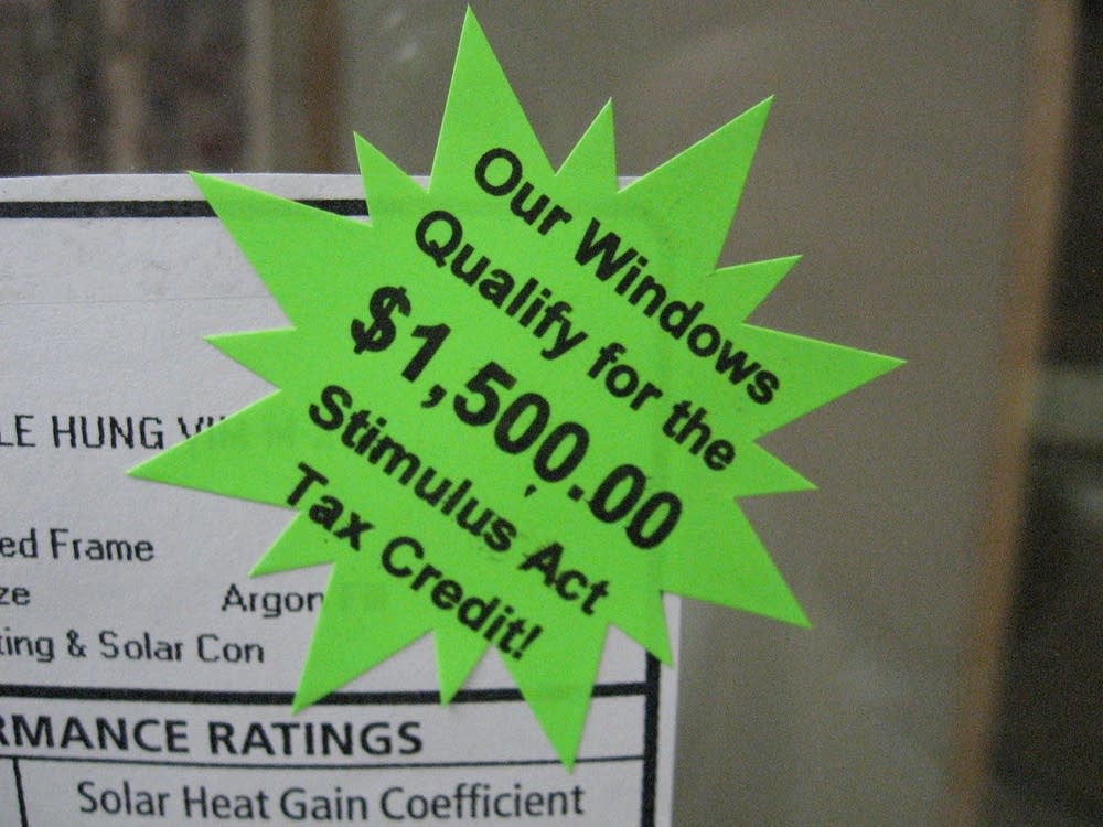 Rebate sticker