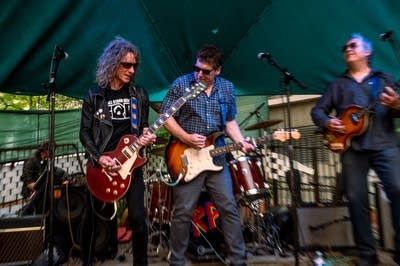 Dan Israel Band performing on stage