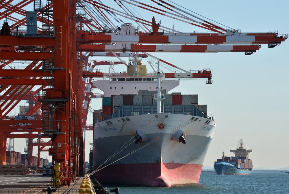 Container ships