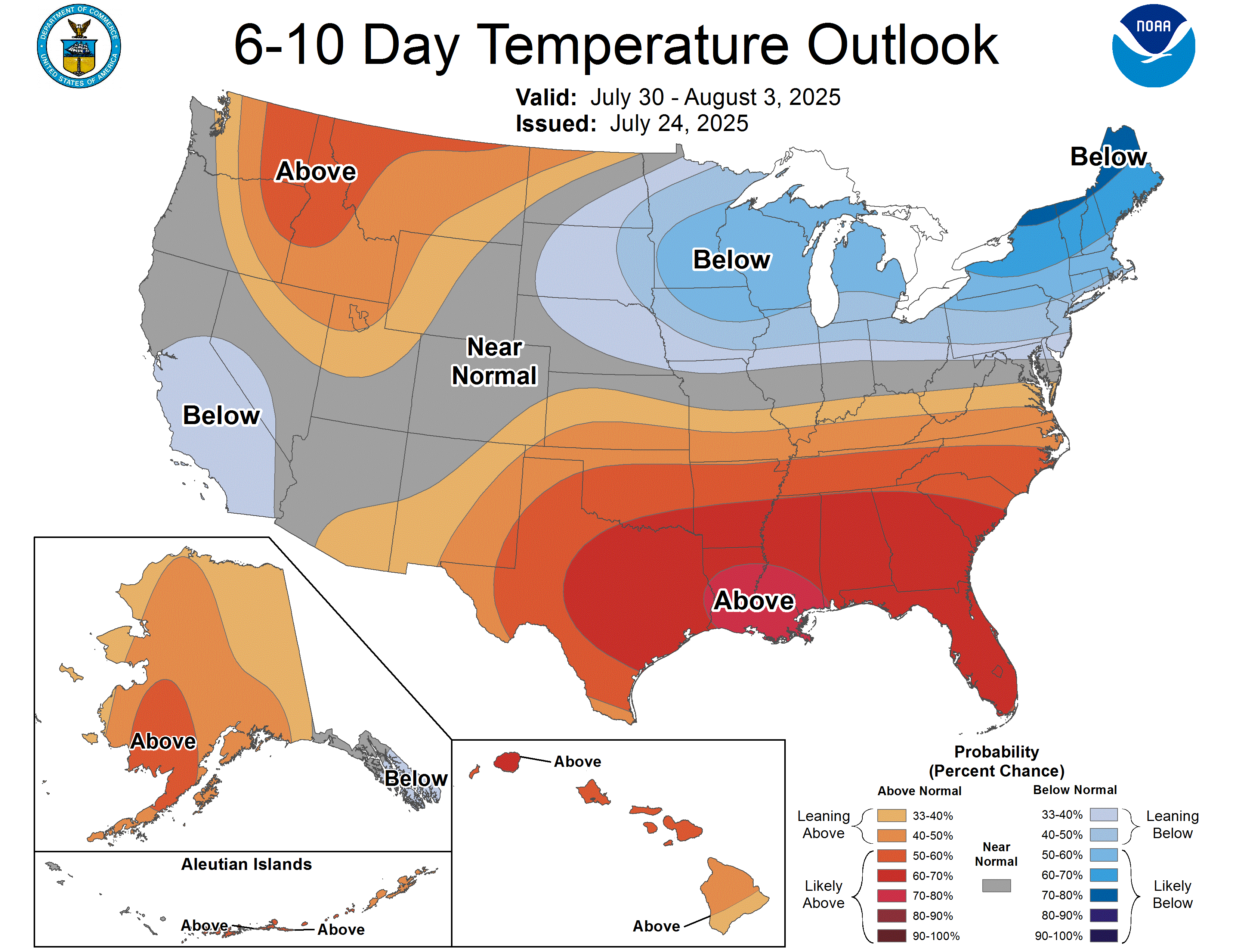 Summery weekend ahead; refreshingly cooler next week