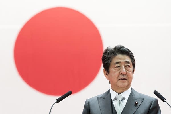 Japan's Prime Minister Shinzo Abe.