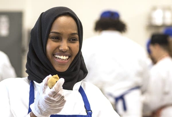 Sulekha Hussen, a Rochester Mayo High student