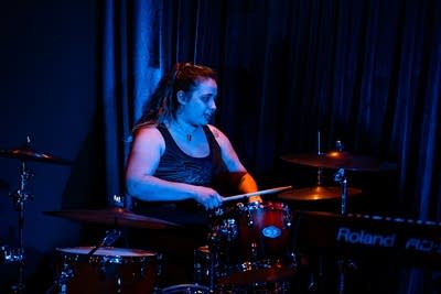 band performing on stage