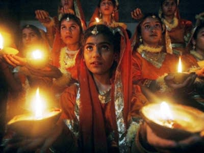 Indian school girls