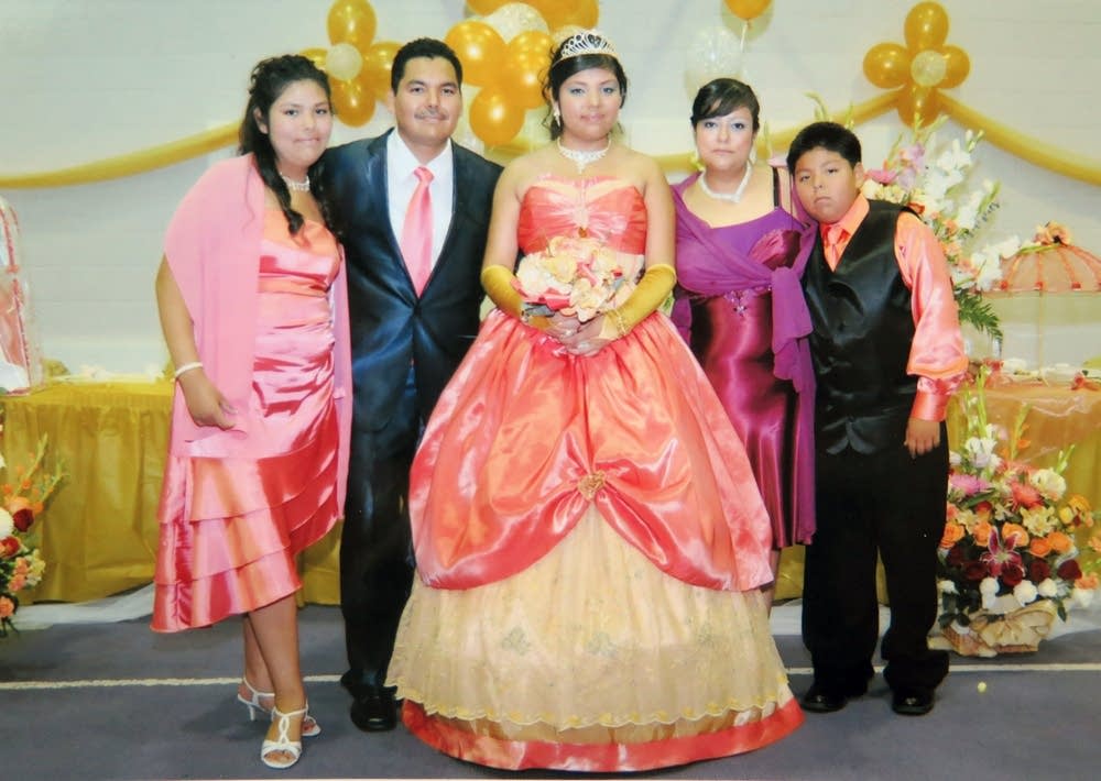 Marisol Castillo and her family