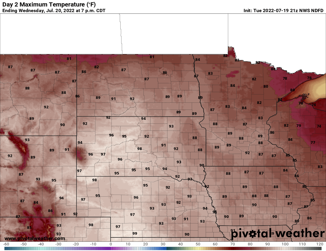 Wed highs ALT 7pm