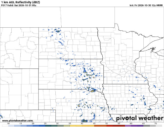 Forecast precipitation Saturday midnight to 7 p.m.