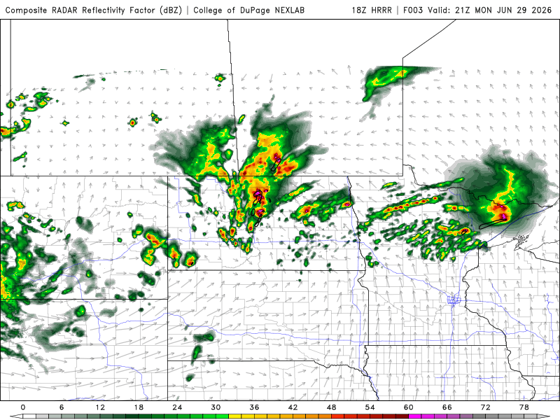 Storms the next few days