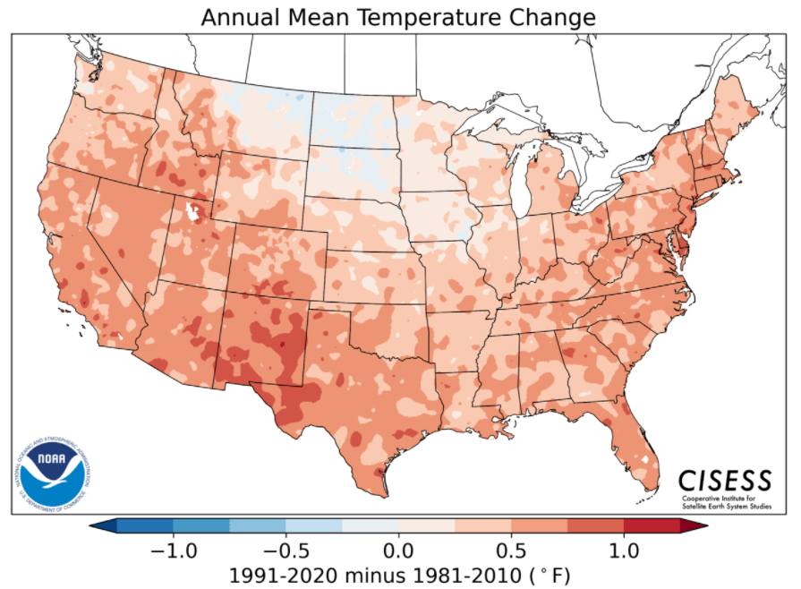 New climate normals show Minnesota turning warmer