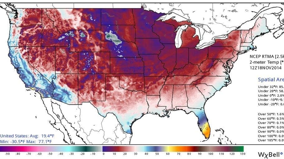 November freeze hits 50 states; weekend thaw ahead | MPR News