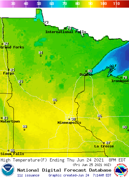 weather graphic