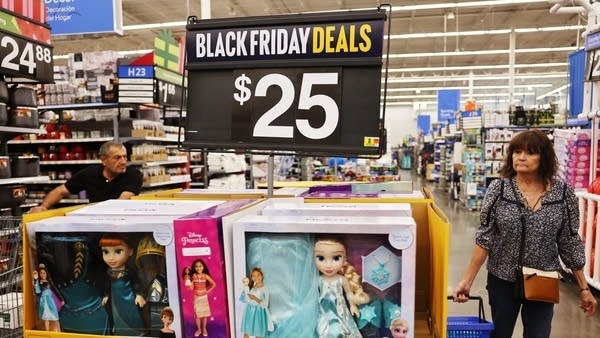 "[Walmart's] in-store experience is really consistent. They have a lot of doors throughout the U.S. But they're also putting a lot of efforts into online Black Friday deals," said Brittany Steiger at Mintel.