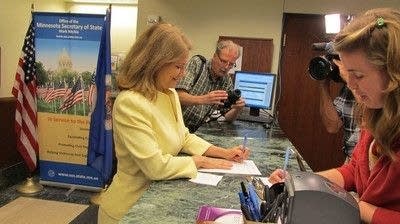 Clark files as third DFLer in 8th District race