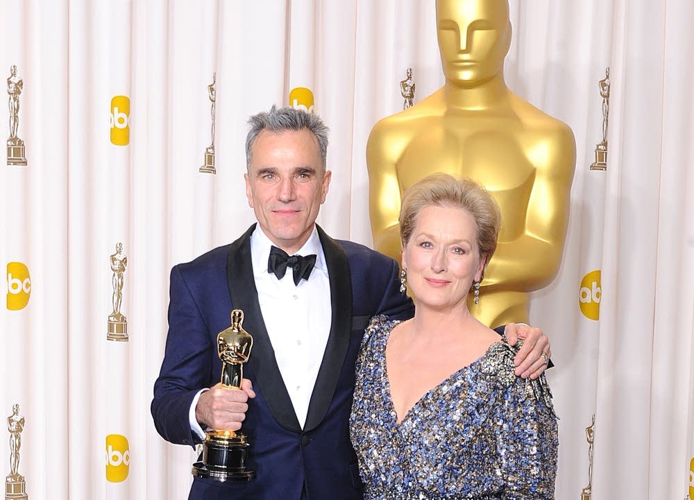 Academy Awards Los Angeles streep day-lewis