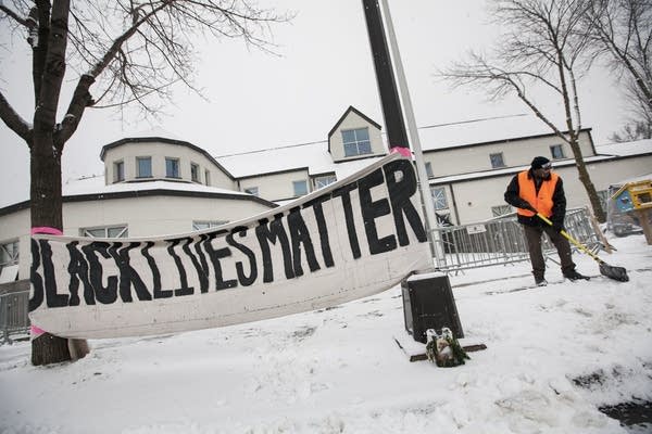 Photos: Protest goes on in spite of city leaders plea