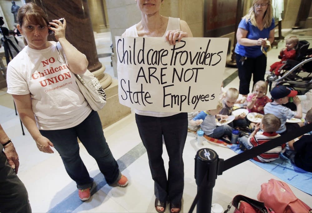 Daycare protest