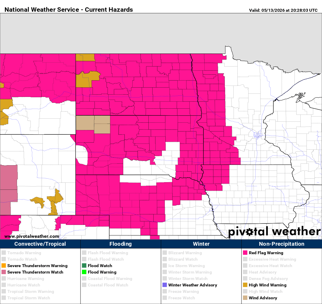 Red flag warning