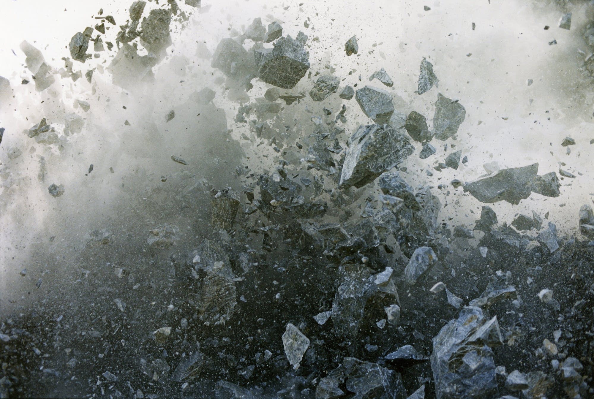 Blast, 2005, Chromogenic print by Naoya Hatakeyama.