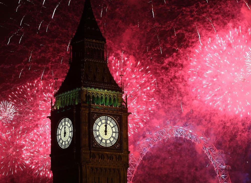 London Celebrates New Year's Eve