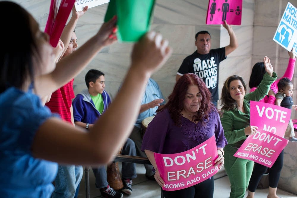 Photos Senate Passes Same Sex Marriage Bill Minnesota Public Radio News