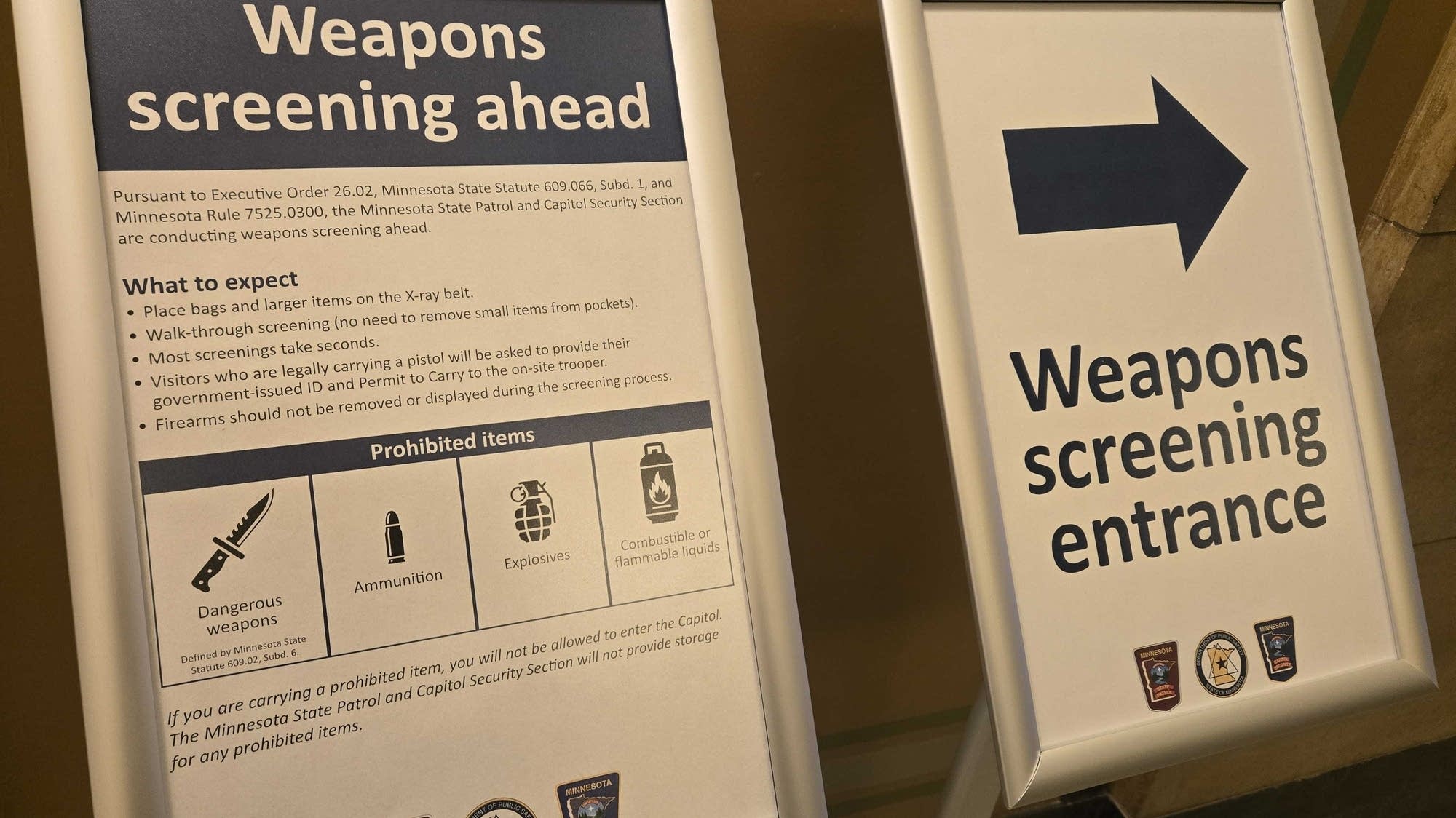 New security measures at Minnesota State Capitol New security measures at Minnesota State Capitol