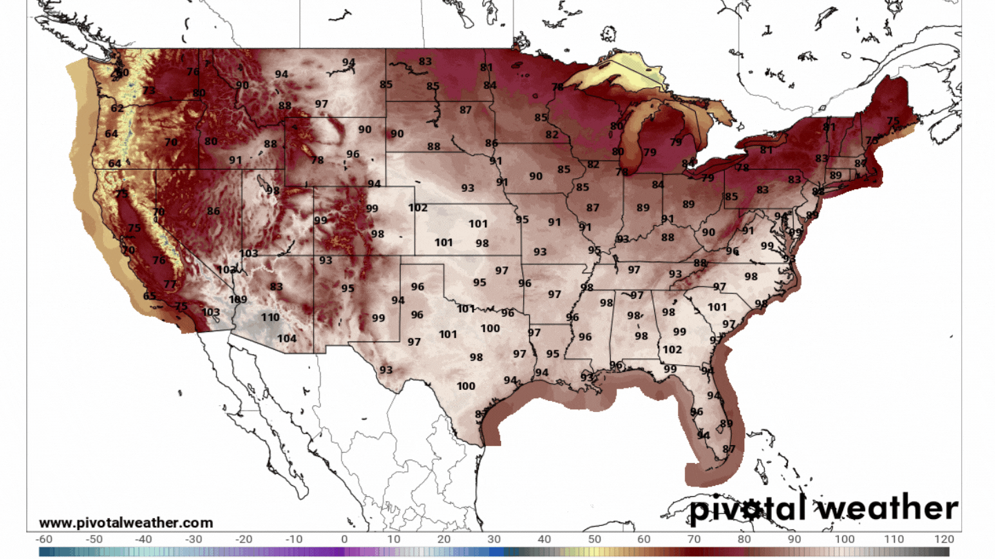temps GIF forecast
