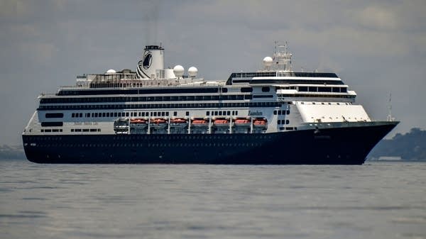 Holland America's cruise ship Zaandam