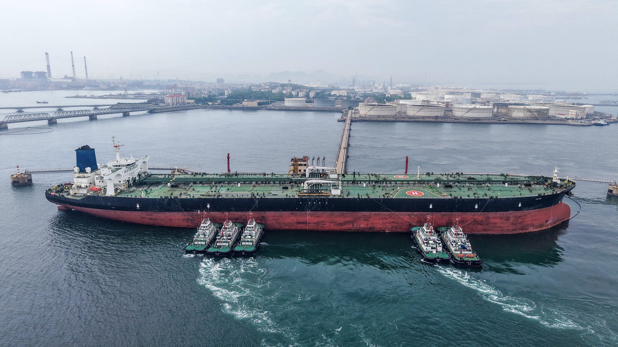 The cost of shipping a tanker of crude oil has skyrocketed due to war