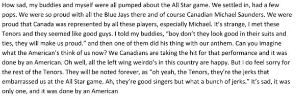 Some Canadians are outraged by anthem change, but can’t agree why