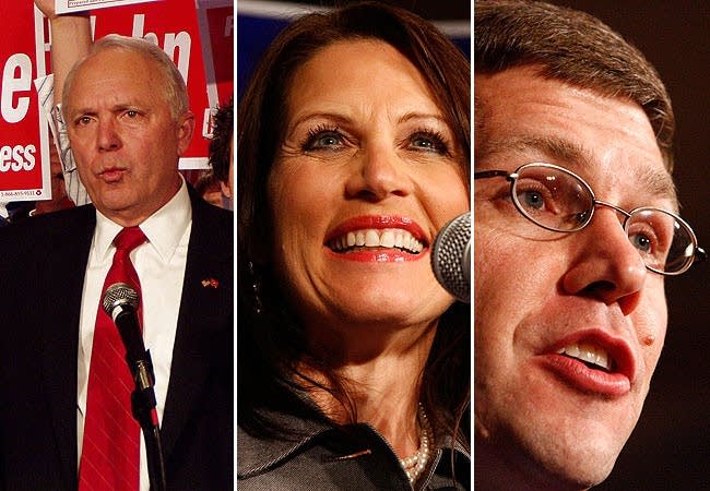 Rep. John Kline, Michele Bachmann and Eric Paulsen