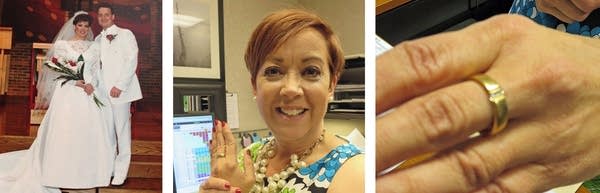 A lake gives back a wedding ring, 25 years later