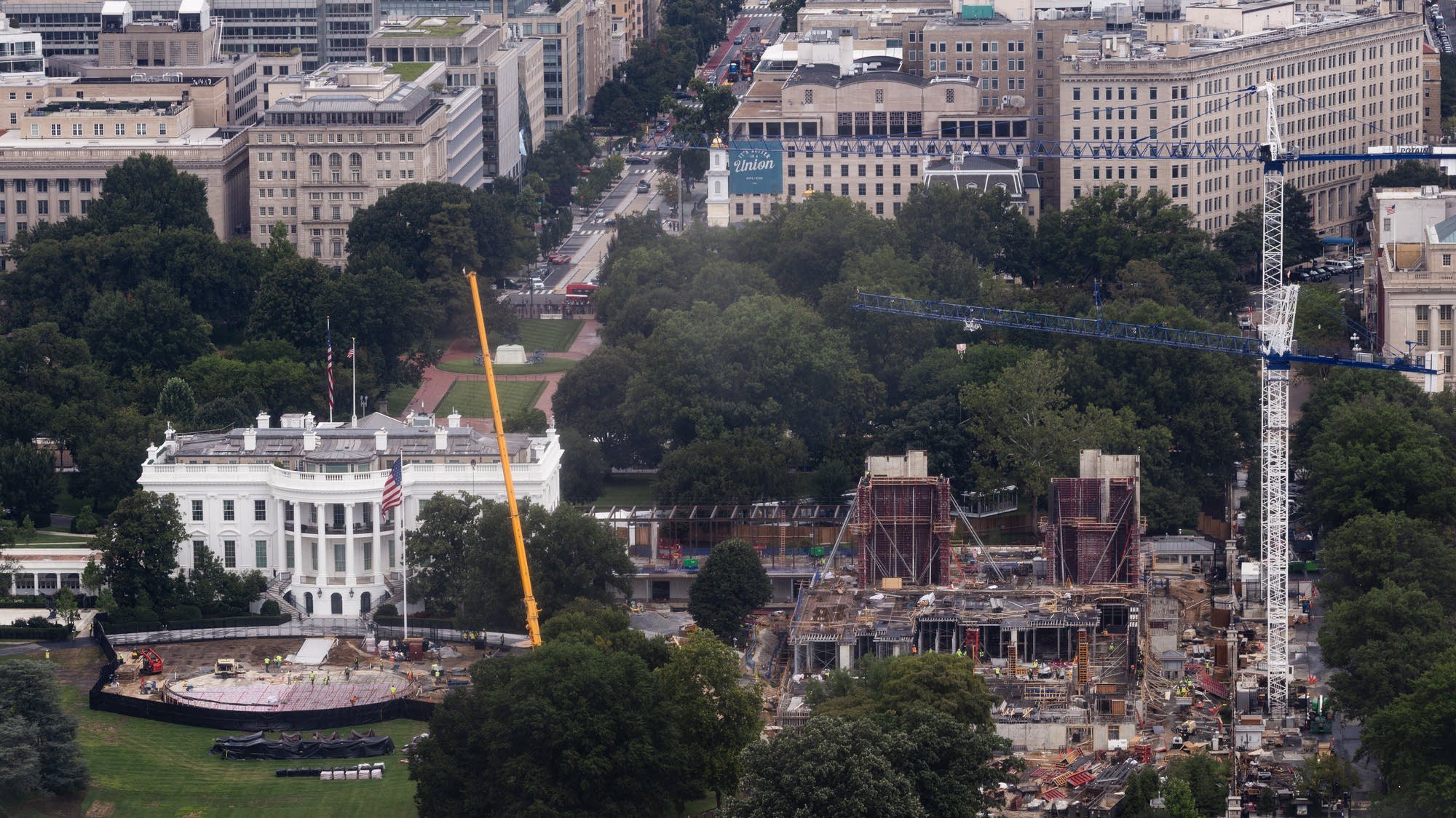 Appeals court rules Trump can't build White House ballroom without congressional approval