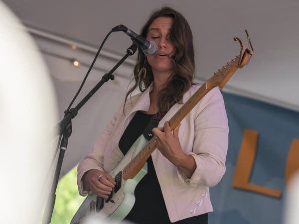 Molly Dean performed at the 4th annual Lutsong Music Festival on Friday, July 11, 2025.