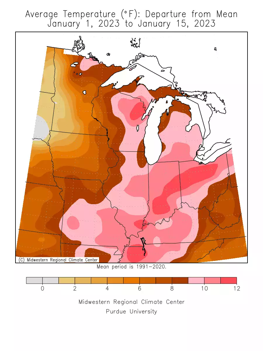 What January? Minnesota rain, Iowa tornadoes, and a sloppy winter storm