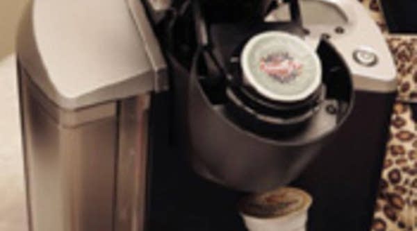 A single-cup gourmet brewer by Keurig is part the merchandise in the Grammy Gift Bag previewed on January 19, 2006 in Los Angeles, California.