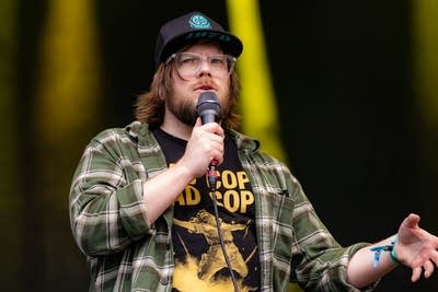  motion city soundtrack performing on stage