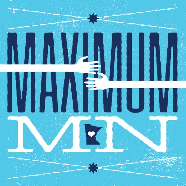 An album cover with the text Maximum MN.