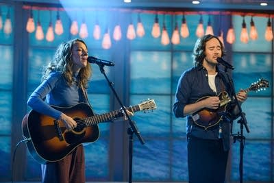 Mandolin Orange performing on NBC's 'Today' show