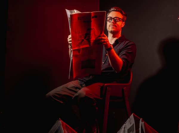 jeremy messersmith will perform two All Hallow's Eve shows at Fitzgerald Theater in St. Paul. He released his latest album, 'Fox/Coyote,' on April 1, 2026. He was photographed at Minnesota Public Radio on June 17, 2026.