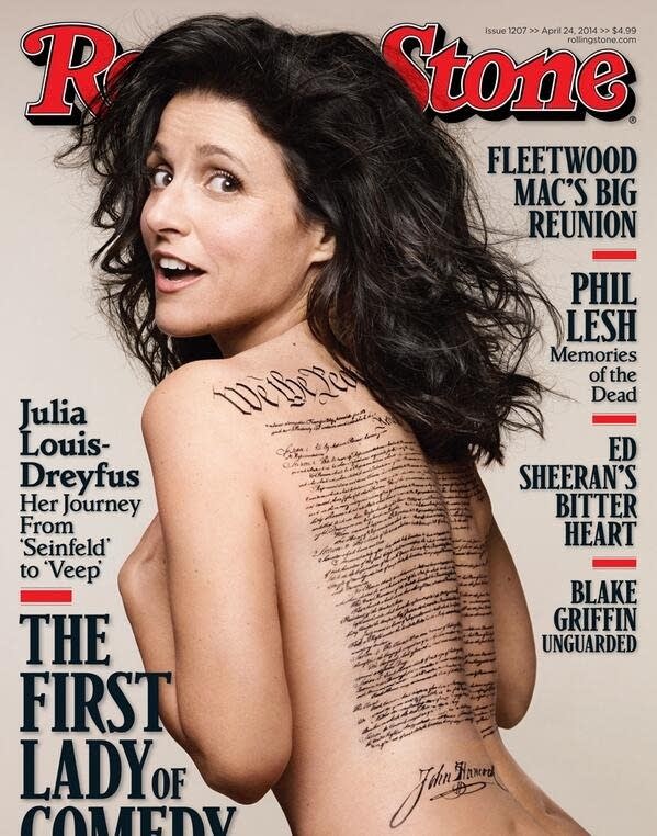 The Constitution, John Hancock, and Julia Louis-Dreyfus’ backside