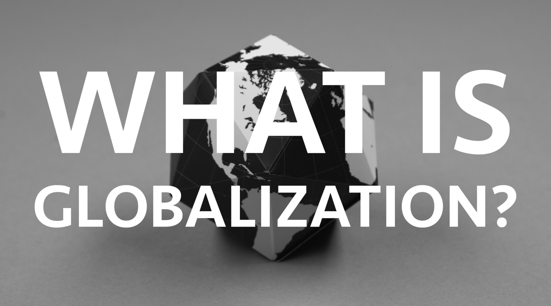 Who are the winners and losers of globalization?