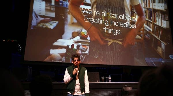 Co-founder and CEO of Kickstarter Yancey Strickler. 