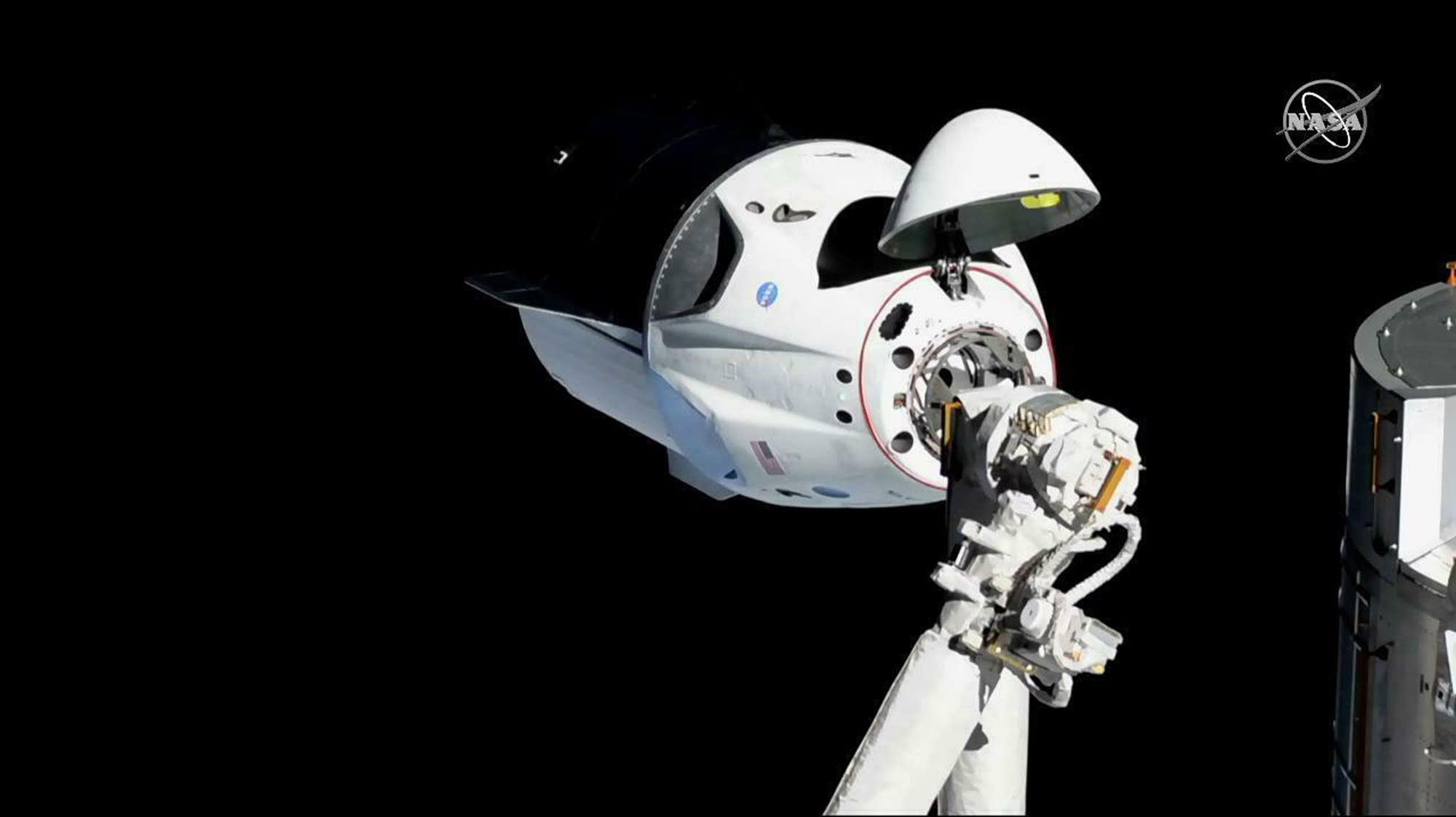 SpaceX's new crew capsule aces space station test | MPR News