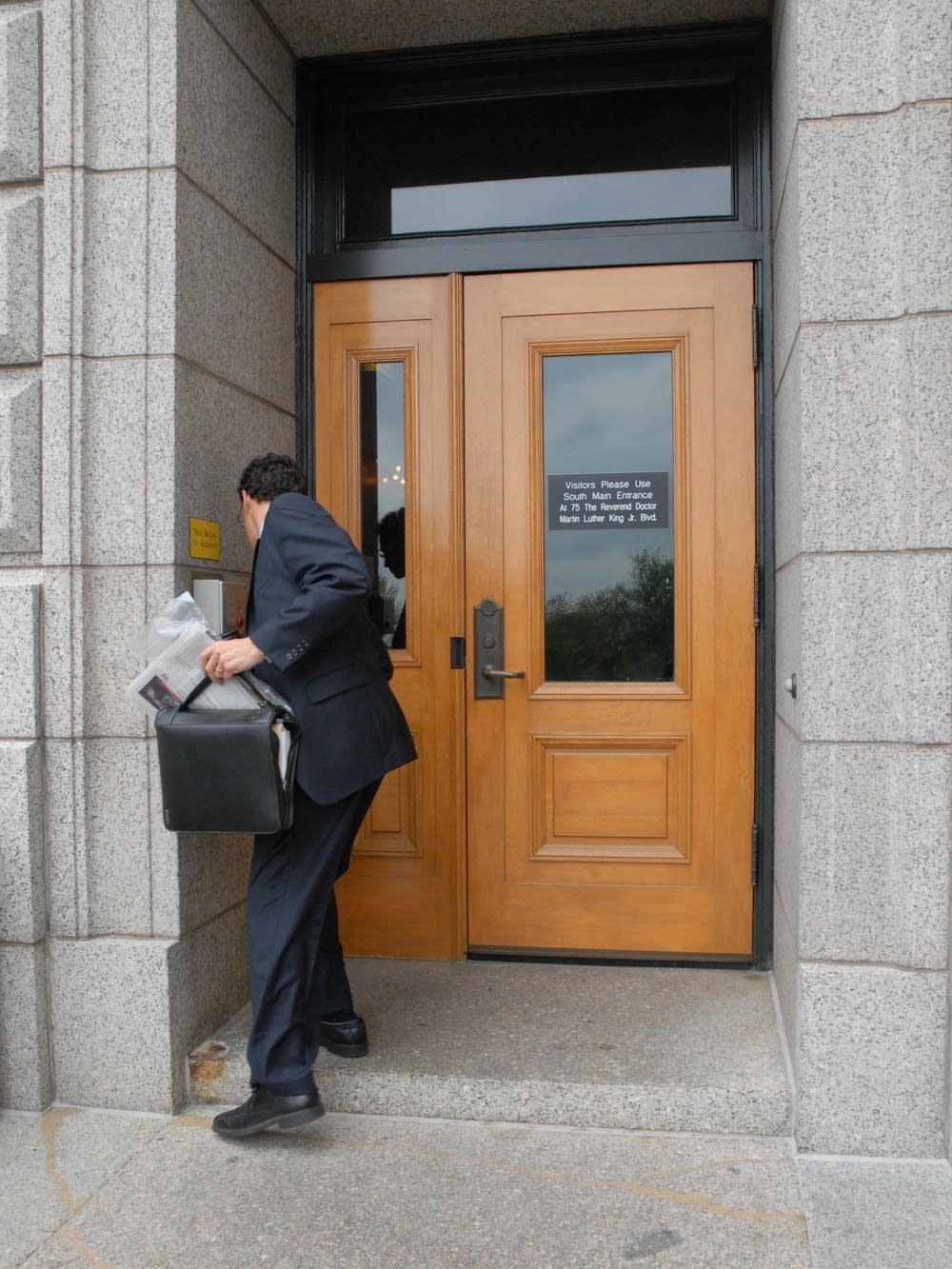 Capitol security door