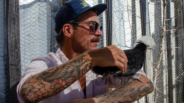 Douglas Friedman was stuck at home because of shelter-in-place orders, so he decided to raise chickens with a neighbor. 