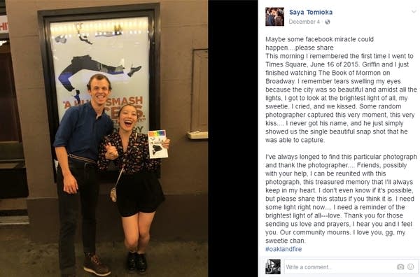 A kiss in Times Square, a deadly fire, and a Facebook miracle