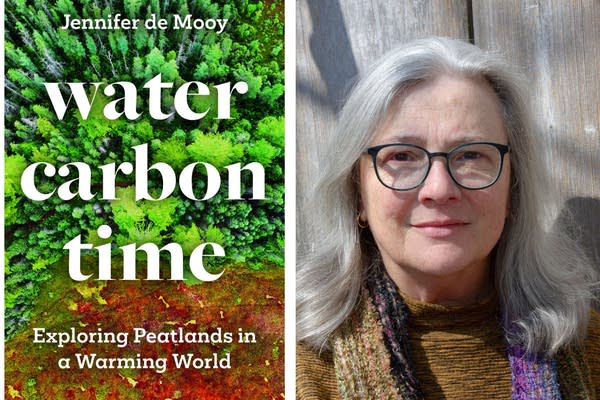 Water carbon time book cover anad author photo