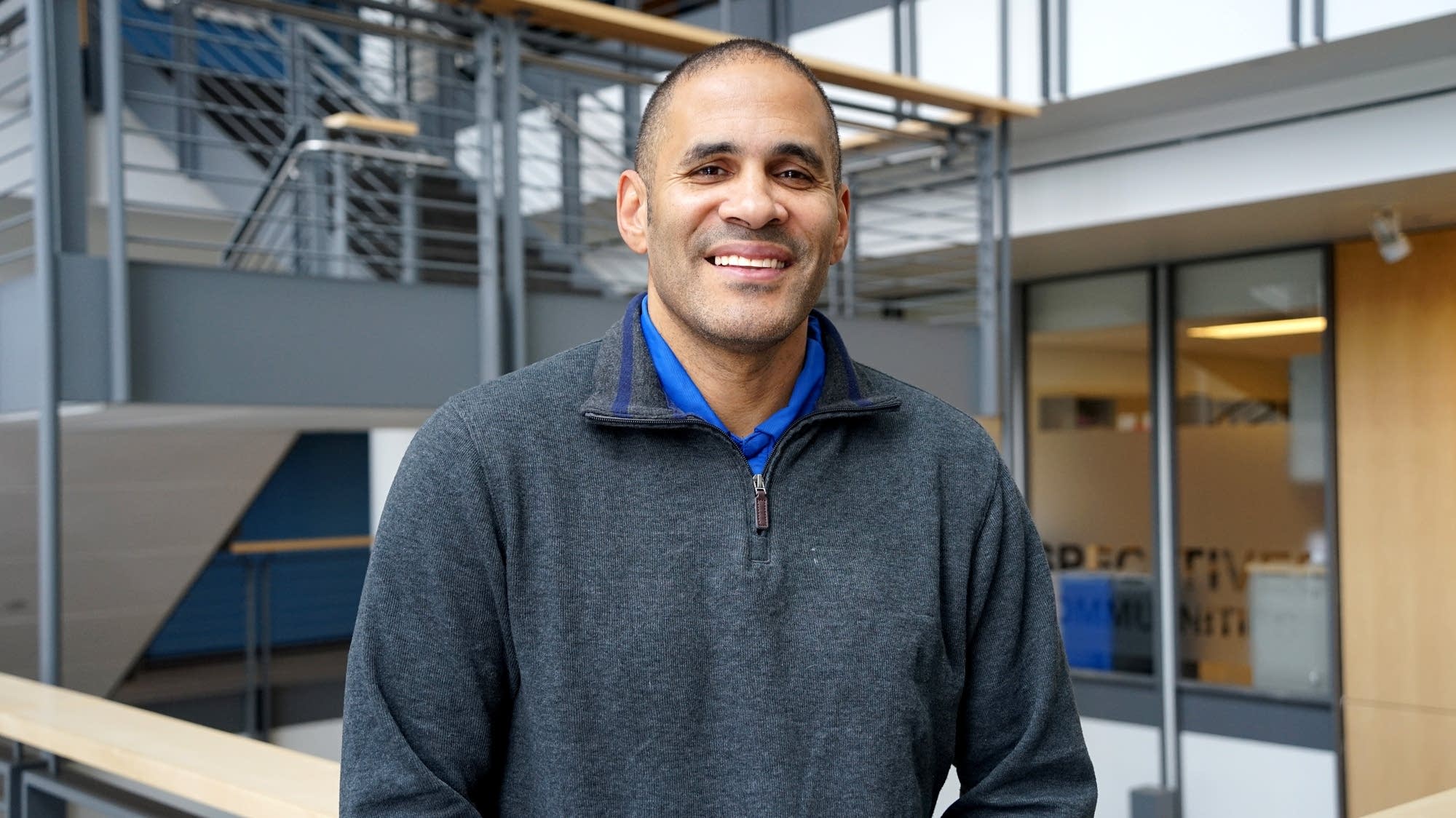 Angela Davis talks with pro soccer player Tony Sanneh about how sports ...