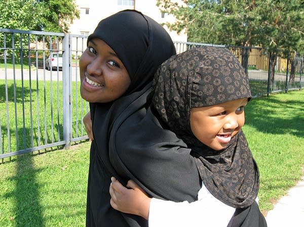 Sadiya and niece